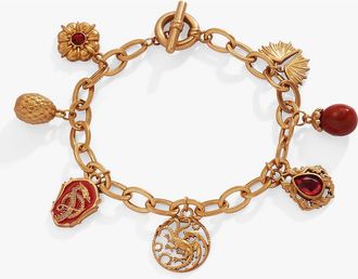 Alex and Ani HOUSE OF THE DRAGON Toggle Multi-Charm Bracelet in Gold at Nordstrom