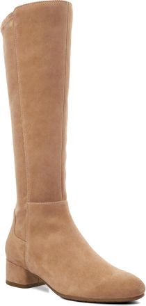 Dune London Ladies TAYLA Stretch Knee-High Boots Size UK 5 Suede Knee High Boots