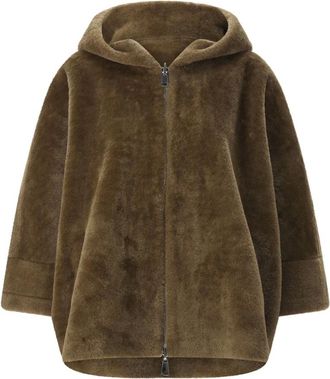 Betta Corradi Giacche in ecopelliccia e montone - - Jackets - Donna - Verde - M