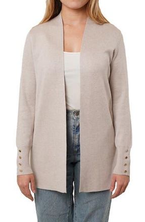 Cyrus Open Front Knit Cardigan in Kitten Heather at Nordstrom Rack, Size X-Large