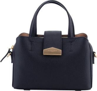 Pourchet Cavalcade Handtas - Dames - Handtassen - Blauw - ONE Size - Leer - Tassen