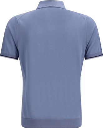 Moorer Mens Cotton Polo Chambray Shirts T-shirts And Polos