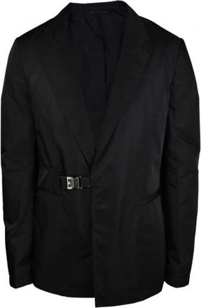 Givenchy Nylon - Heren - Blazers - Zwart - L - Nylon - Jassen