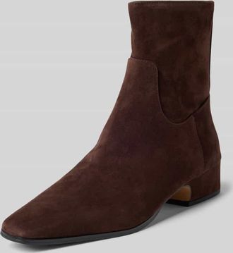 Steve Madden Stiefeletten aus echtem Leder Modell Dusty in Schoko, Größe 38