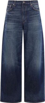 Haikure Bethany Wide Jeans - Heren - Loose Fit Jeans - Blauw - W31 - Katoen - Jeans