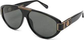 Linda Farrow Sunglasses, female, Black, Size: 63 MM Rowan Sunglasses