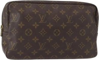 Louis Vuitton Pre-owned Clutches, female, Brown, Size: ONE SIZE Pre-owned Canvas Clutch