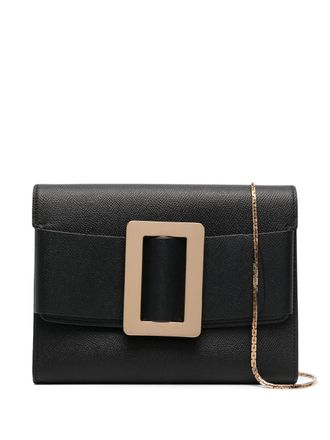Boyy Womens Buckle Travel Case Epsom Leather Handbag