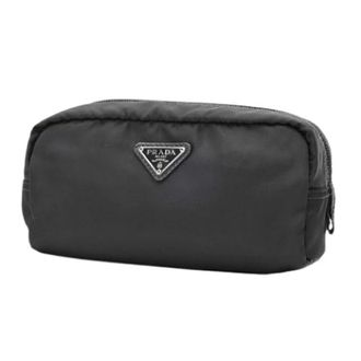 Prada Pre-owned Pouch - Dames - Pre-owned - Zwart - Maat: ONE Size Nylon
