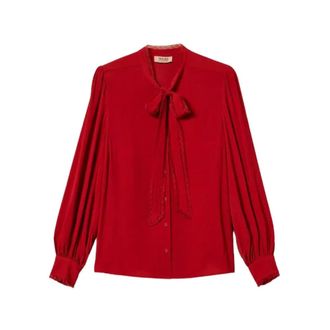 Twinset Donna, Camicette, Rosso, M, new