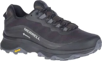 Merrell Mens Moab Speed Gtx Waterproof Shoes In Black / Asphalt