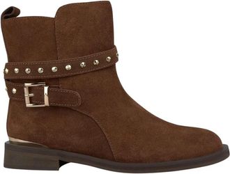 Alma En Pena Platte laars studs details - Dames - Cowboylaarzen - Bruin - 37 EU - Schoenen