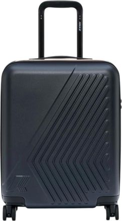 K-Way K-Way, Cabin Bags, male, Blue, Size: ONE SIZE K4125Zw.k89 Hardside Carry-On