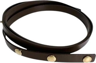 Louis Vuitton Pre-owned Vintage Leather Strap - Dames - Vintage Accessoires - Bruin - ONE Size - Leer - Vintage