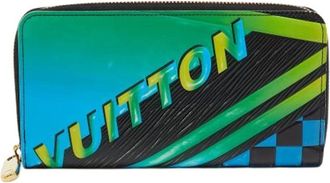 Louis Vuitton Pre-owned Wallets, female, Multicolor, Size: ONE SIZE Pre-owned Vintage Leather Wallet