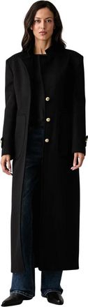 Pinko Abrigo Verici - Coats - Mujer - Negro - XS