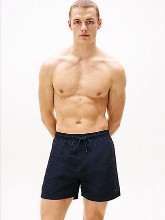 Tommy Hilfiger Flag Embroidery Mid Length Swim Shorts