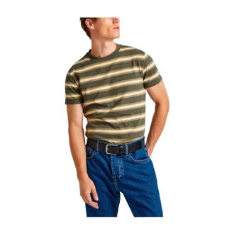 Pepe Jeans London T-Shirts, male, Green, XL, Charn T-Shirt