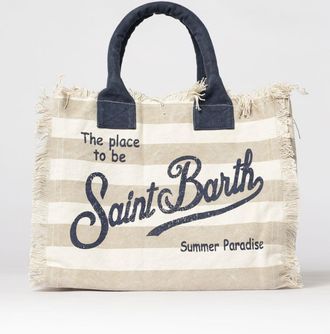 MC2 Saint Barth Borsa Vanity MC2 Saint Barth in cotone stampato con logo