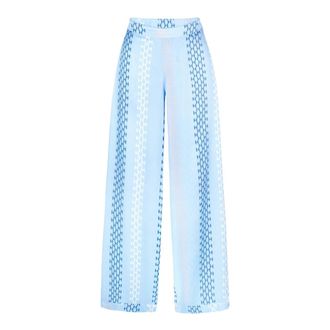 H&eacute;st Wide Trousers, female, Blue, Size: 2XL Wide Trousers