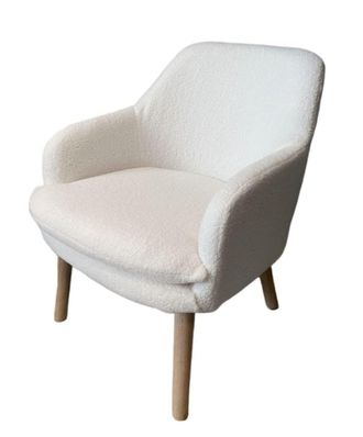 Mathi Design Sill&oacute;n Teddy de tela bucle