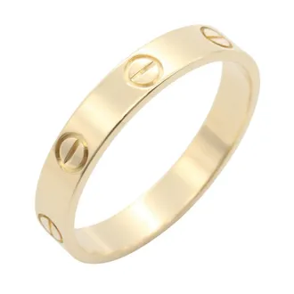 Cartier Gold Yellow Gold (18K) Band Ring (Pre-Owned)