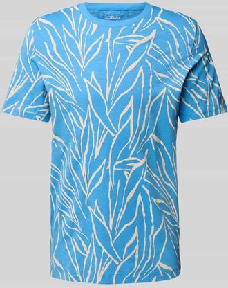 s.Oliver Red Label Regular Fit T-Shirt aus reiner Baumwolle in Sky, Größe XXXL