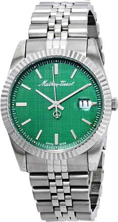 Mathey-Tissot Mathey III Quartz Green Dial Mens Watch H810AV
