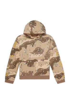 KAPITAL Peckish Choco-Chip Printed Cotton Hoodie