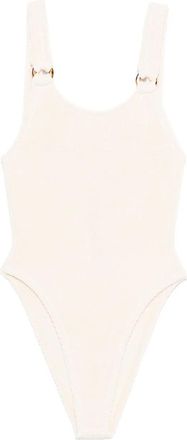 Hunza G Domino swimsuit - women - Polyamide/Elastane - One Size - Neutrals