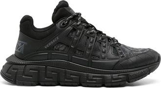 Versace Black baroque sneakers