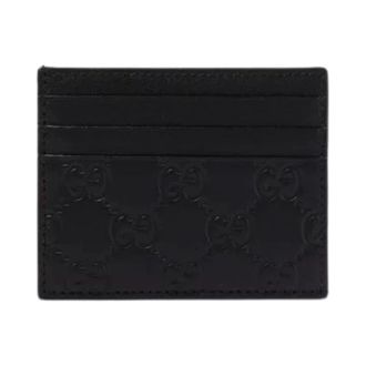 Gucci Accessoires - Heren - Portefeuilles - Zwart - ONE Size - Leer - Accessoires