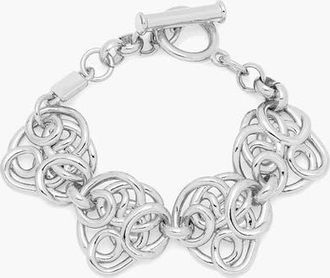 Yoj Oasic Bracelet In Silver at Nordstrom, Size Medium