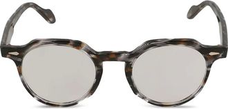 Kàdor Occhiali tondi Amadeus con effetto tartarugato - Grigio