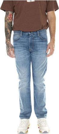 Lee 101 Rider Oliver - Heren - Slim Fit Jeans - Blauw - W33 L32 - Katoen - Jeans