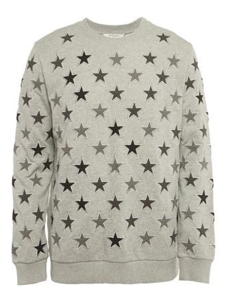 Givenchy star-embroidered sweatshirt - Grigio