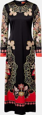 La DoubleJ Cornucopia Placée ruffled maxi dress