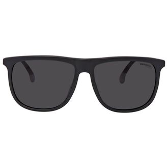Carrera Grey Rectangular Mens Sunglasses CARRERA 218./S 0003/IR 58