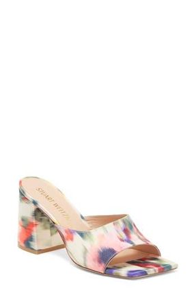 Stuart Weitzman Tia Slide Sandal in Watercolor at Nordstrom Rack, Size 7.5