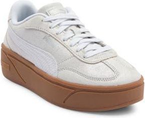 Puma Club Era II Platform Sneaker in Silver Mist/Puma Silver at Nordstrom Rack, Size 10.5