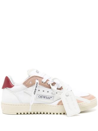 Off-white Sneakers 5.0 in pelle - Bianco