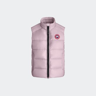 Canada Goose Womens Cypress Down Gilet (Women, Sunset Pink, S)