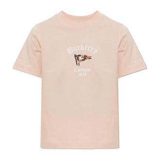 Burberry T-Shirts, female, Pink, Size: 2XS Frankie T-Shirt