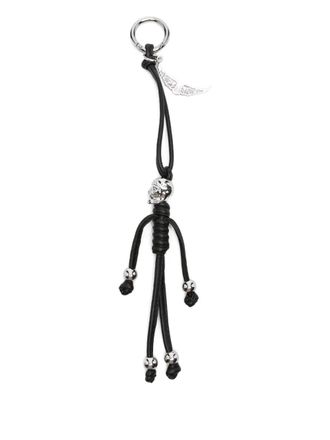 Zadig&Voltaire Leren sleutelhanger - Zilver