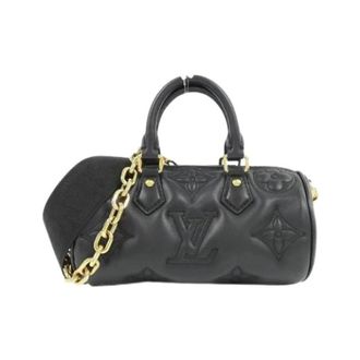 Louis Vuitton Pre-owned Mini Shoulder Bag - Dames - Pre-owned - Zwart - Maat: ONE Size Leer