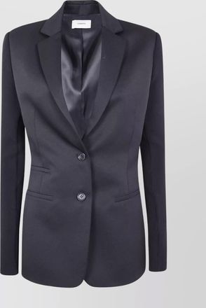 Coperni modern ribbed jacket notched lapel