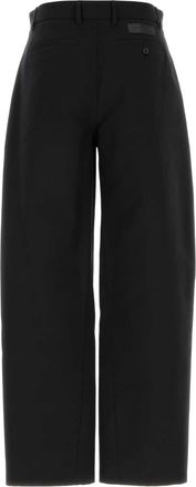 Givenchy Mens Couture Seam Trousers Black Wool