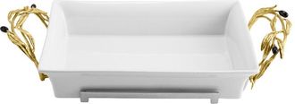 Michael Aram Olive Branch 2qt Casserole Dish