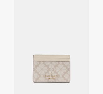 Kate Spade New York Spade Flower Small Slim Card Holder