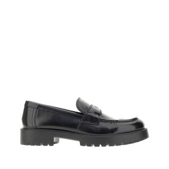 Tory Burch Leather loafers with lug sole Woman 8.5